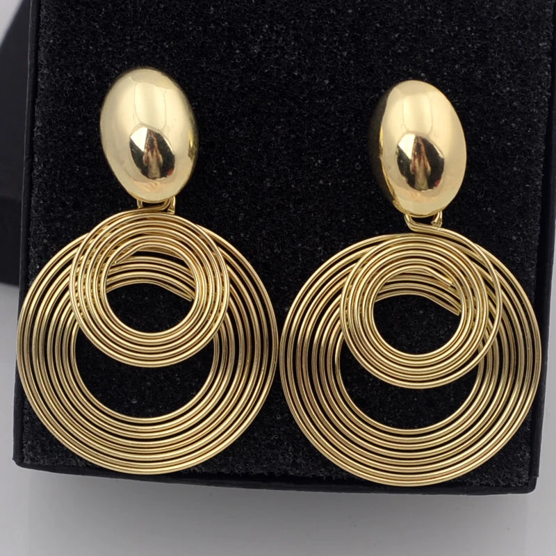 The Grande Aura Statement Earrings