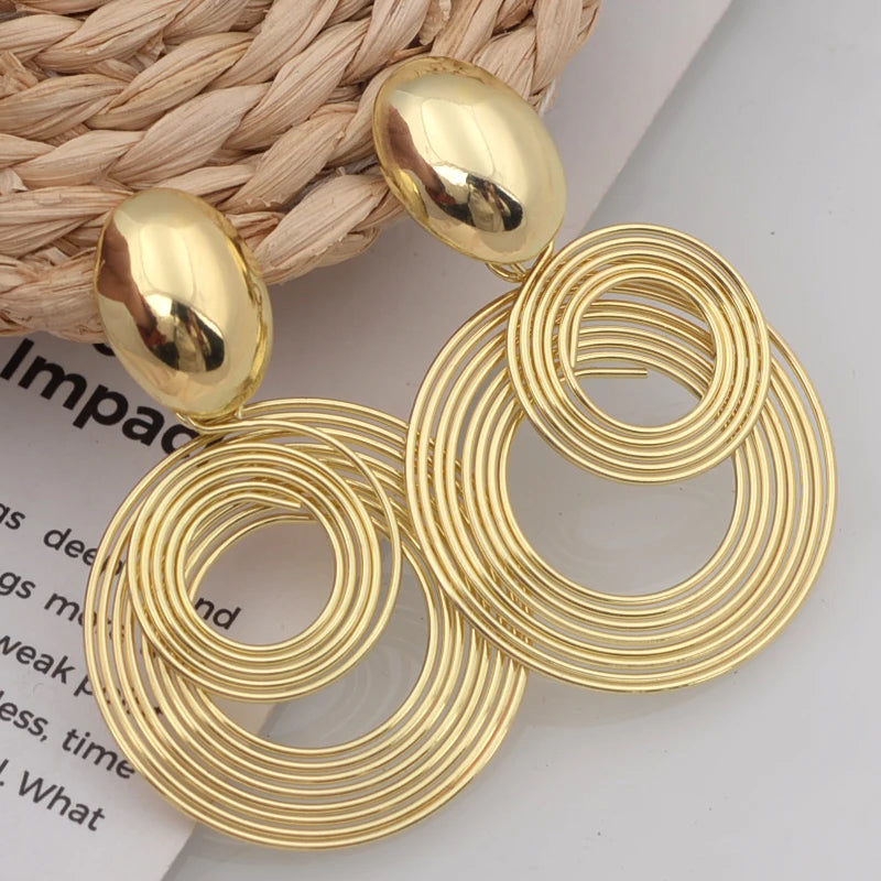 The Grande Aura Statement Earrings