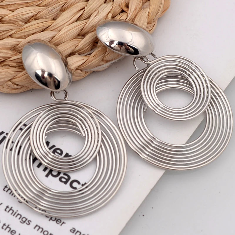 The Grande Aura Statement Earrings