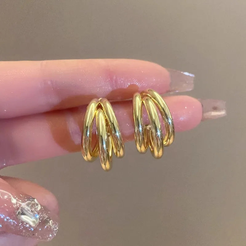 The Aurelia Hoops – Elegant Vintage Statement Earrings