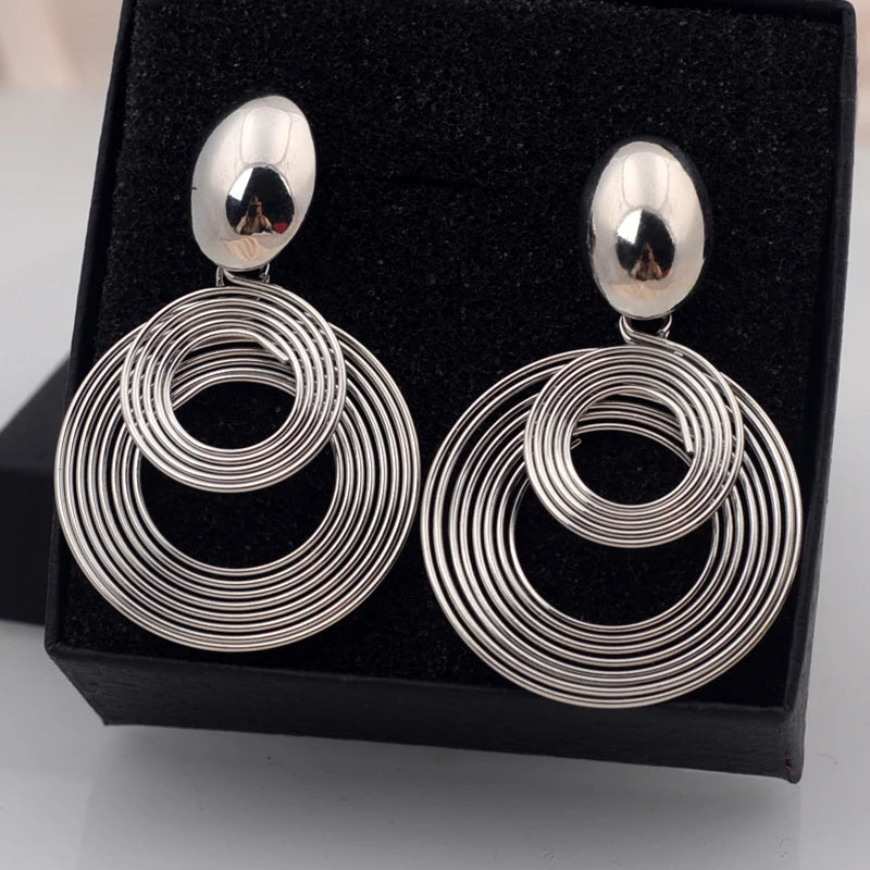 The Grande Aura Statement Earrings