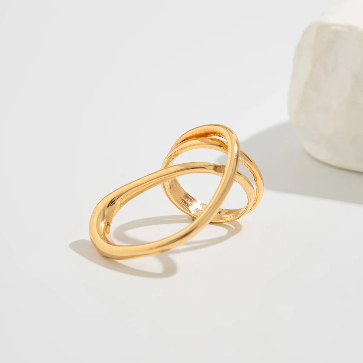 Golden Leaf Statement Wide Bangle Bracelet β Sculptural Geometric Cuff