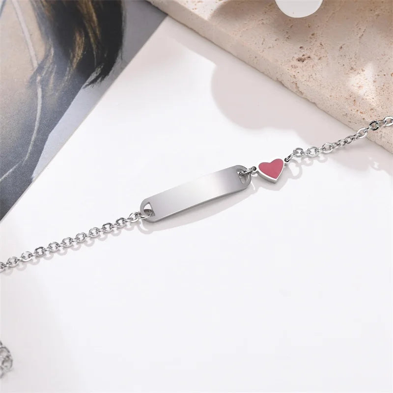 Personalized 14K Gold Baby Bracelet โ Custom Name Jewelry