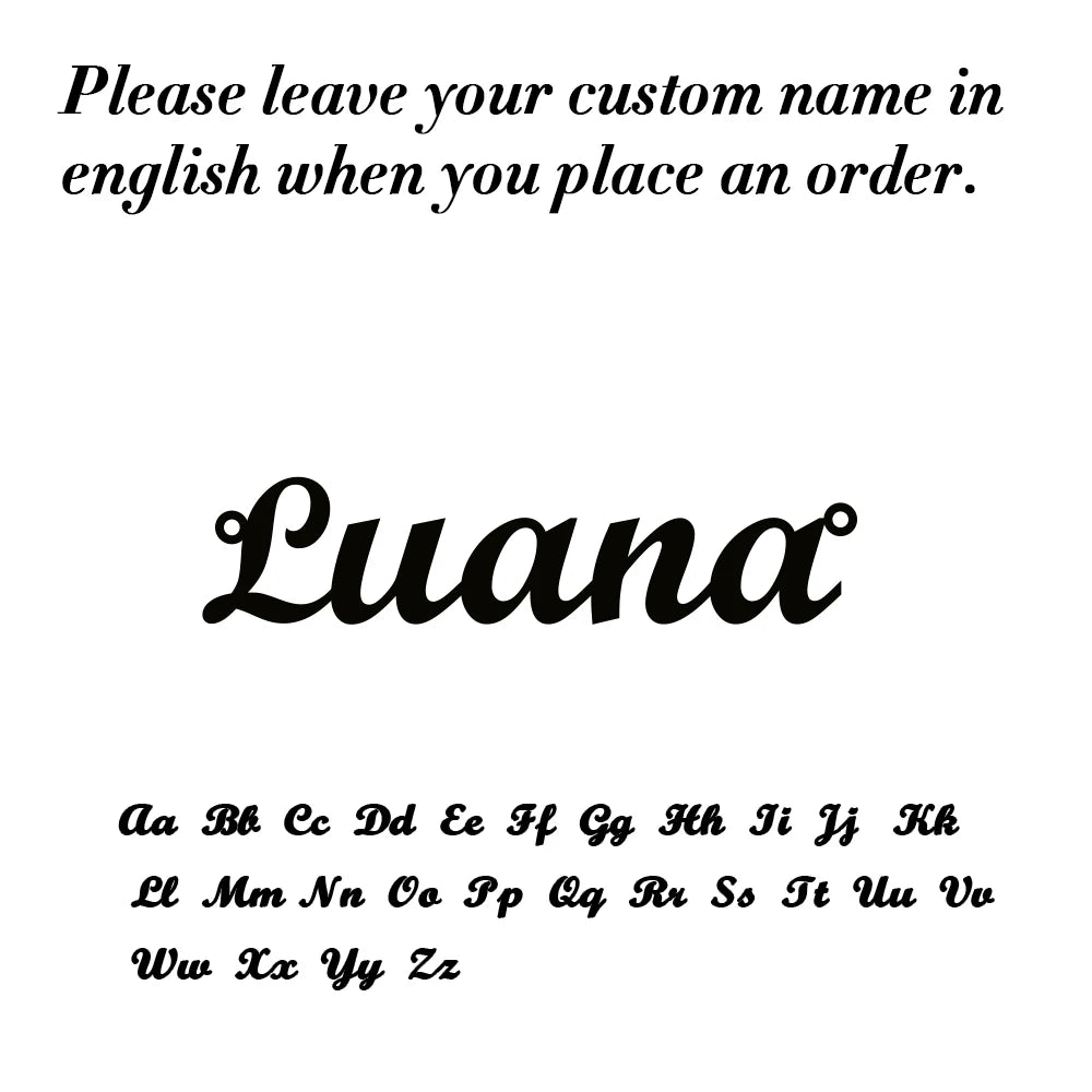 Personalized Name Letter Bracelet – Custom Baby or Child Anklet in Polished Stainless Steel