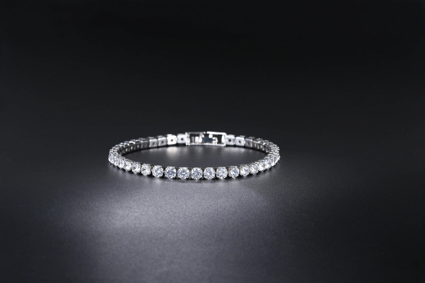Celestique Chain – Designer Zirconia Tennis Bracelet