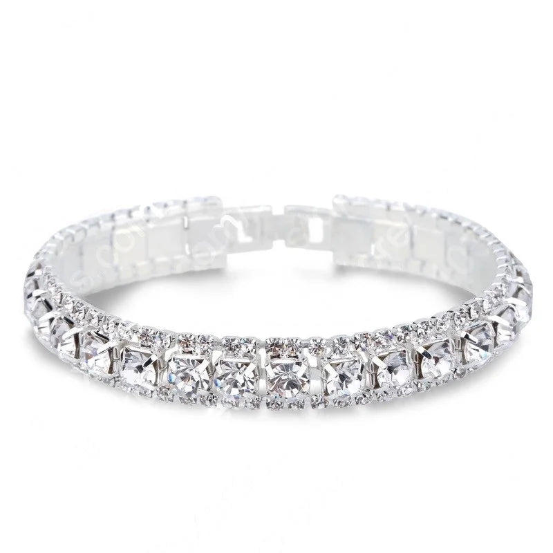 Infinite Allure – The Prestige Cubic Zirconia Bracelet Bangle