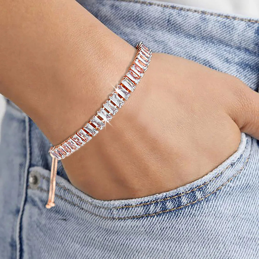 Sparkle Tennis Bracelet – Unisex Iced Out CZ in Bold