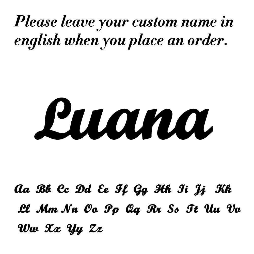 Custom Golden Name Choker – Engrave Multiple Names for a Truly Personal Touch