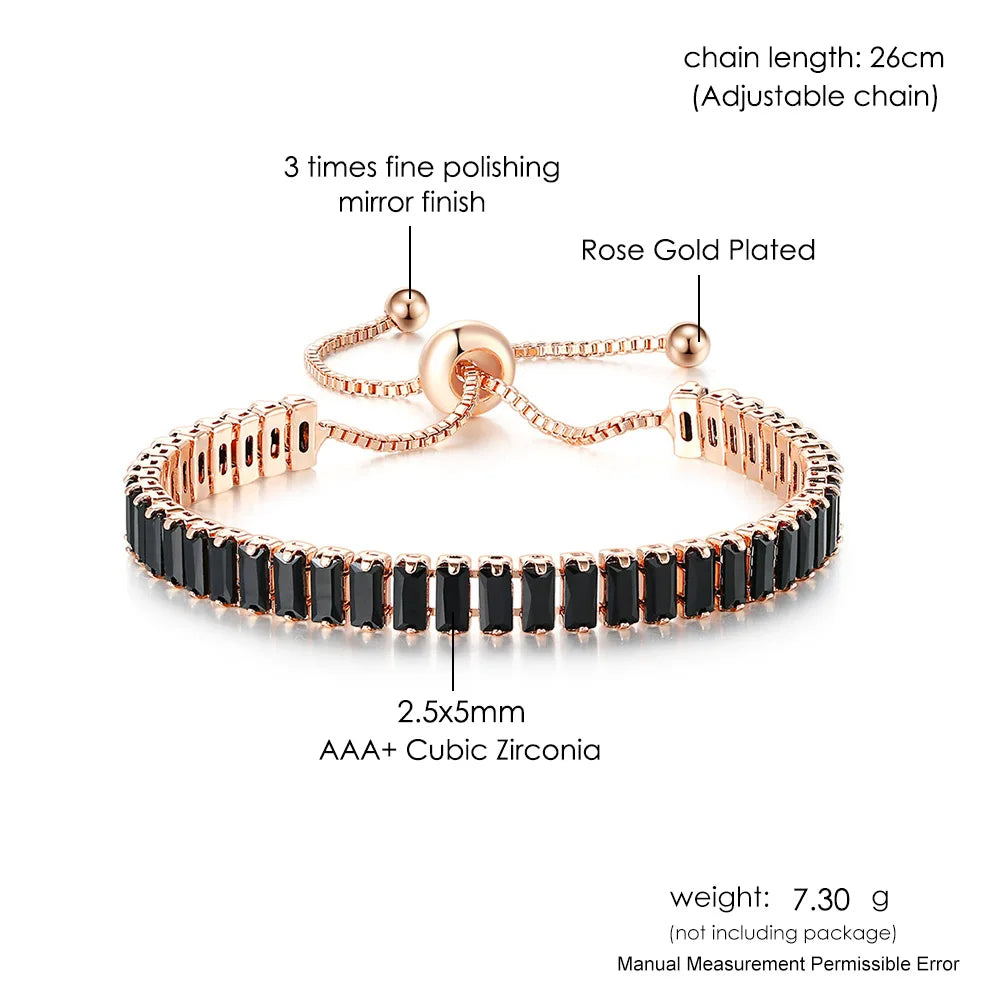 Sparkle Tennis Bracelet – Unisex Iced Out CZ in Bold