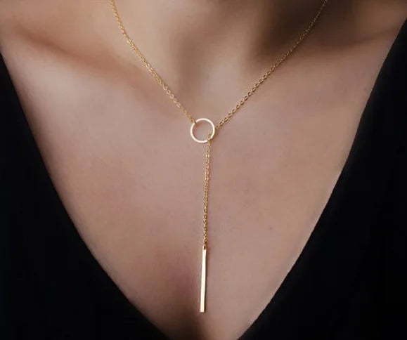 Orbis Éclat Necklace – Radiant Round Pendant Brilliance