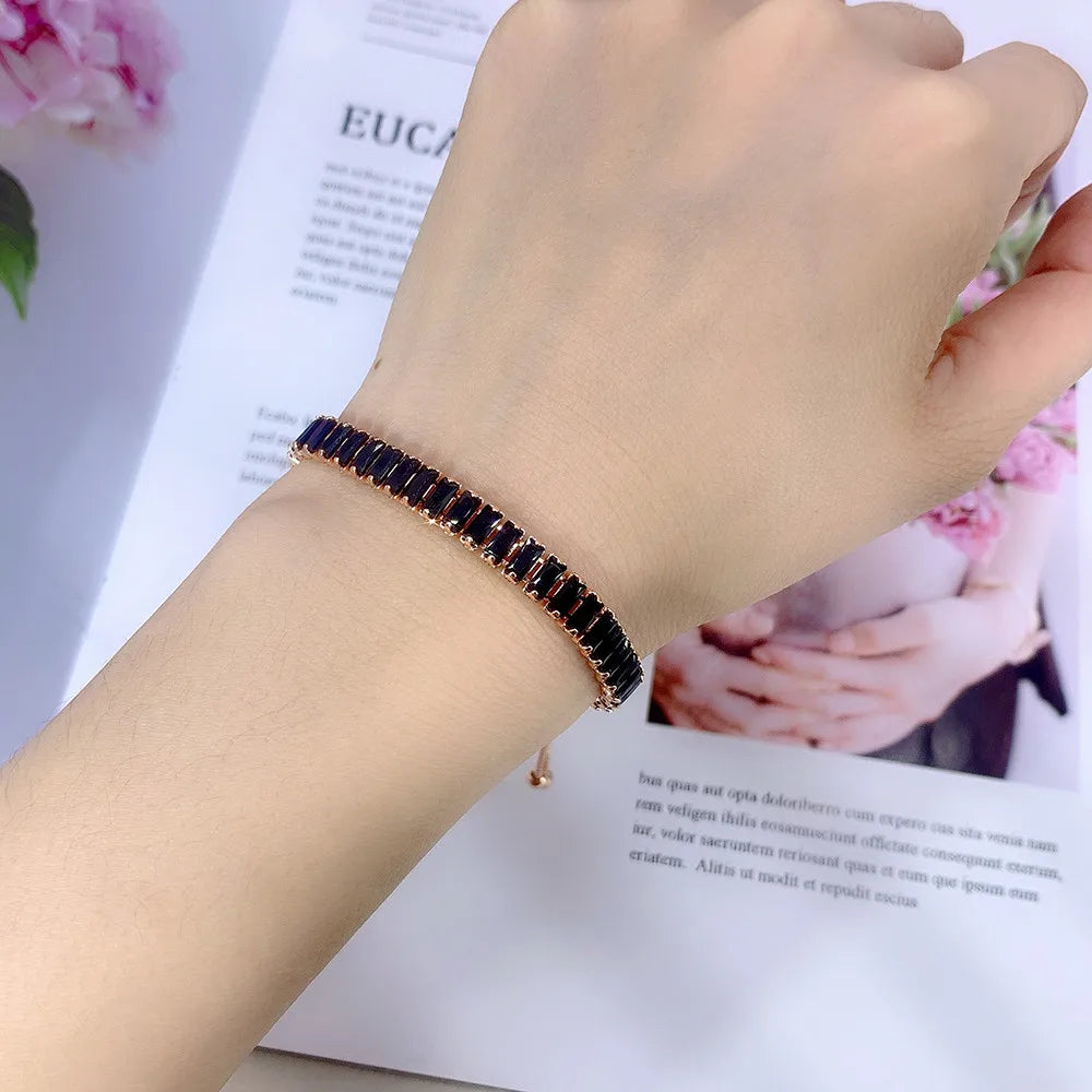 Sparkle Tennis Bracelet – Unisex Iced Out CZ in Bold