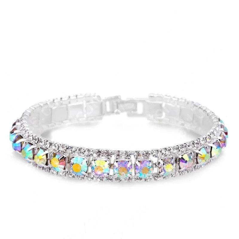 Infinite Allure – The Prestige Cubic Zirconia Bracelet Bangle