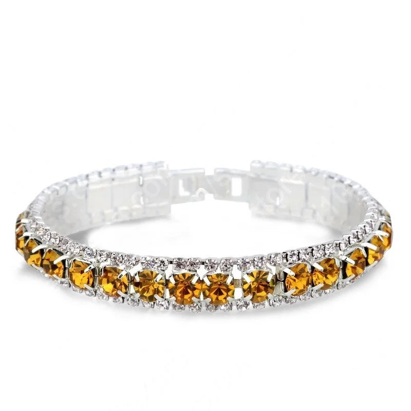 Infinite Allure – The Prestige Cubic Zirconia Bracelet Bangle