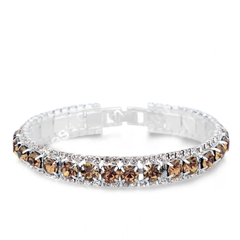 Infinite Allure – The Prestige Cubic Zirconia Bracelet Bangle