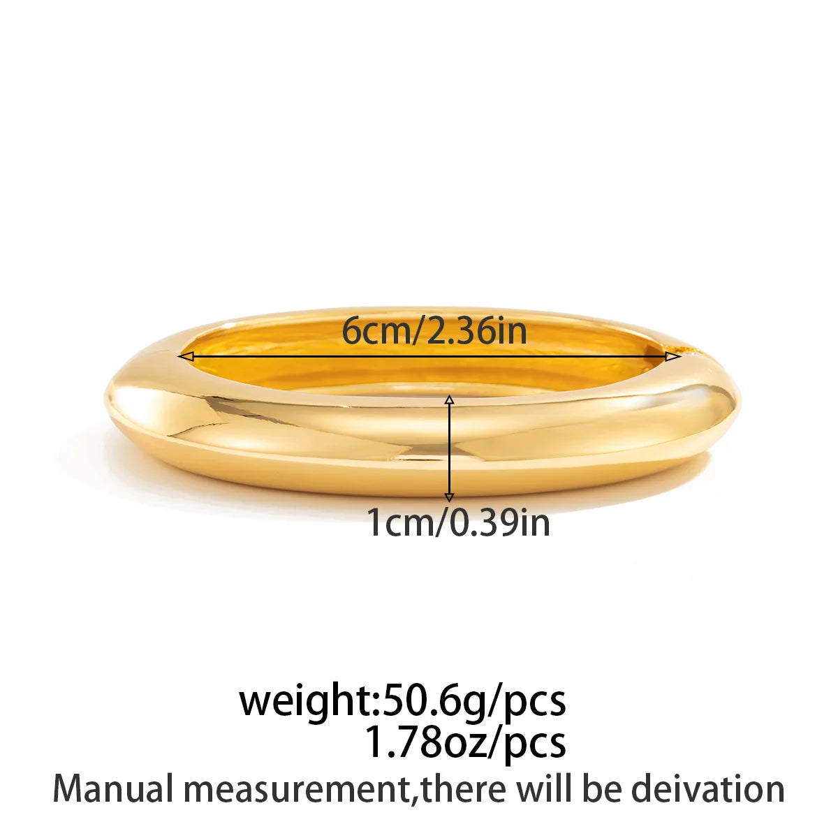 Obsidian Drop Cuff – Bold Geometric Bangle in Gold & Silver