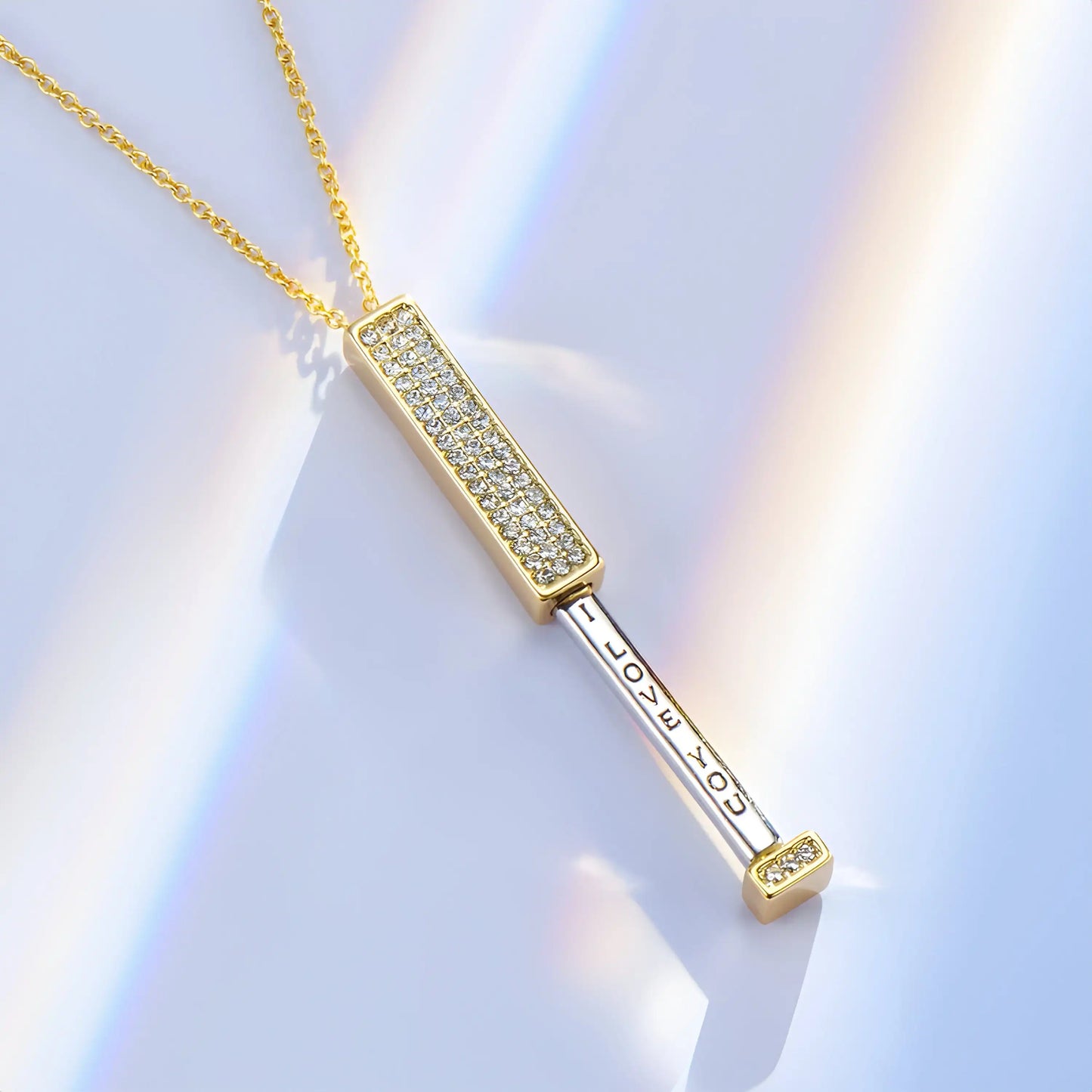 PREMIUM I LOVE YOU MESSAGE NECKLACE
