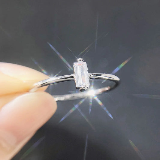 Elegant Geometric Ring – Zirconia Jewelry for all occasions