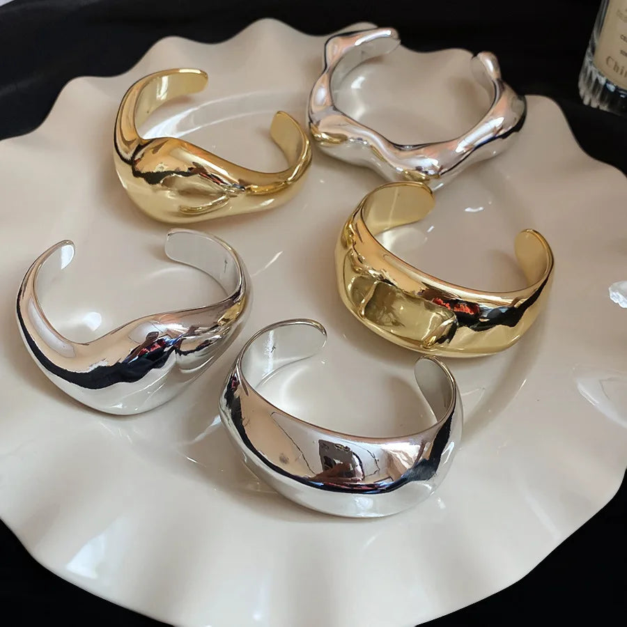 The Paradox Cuff – Asymmetrical Geometric Statement