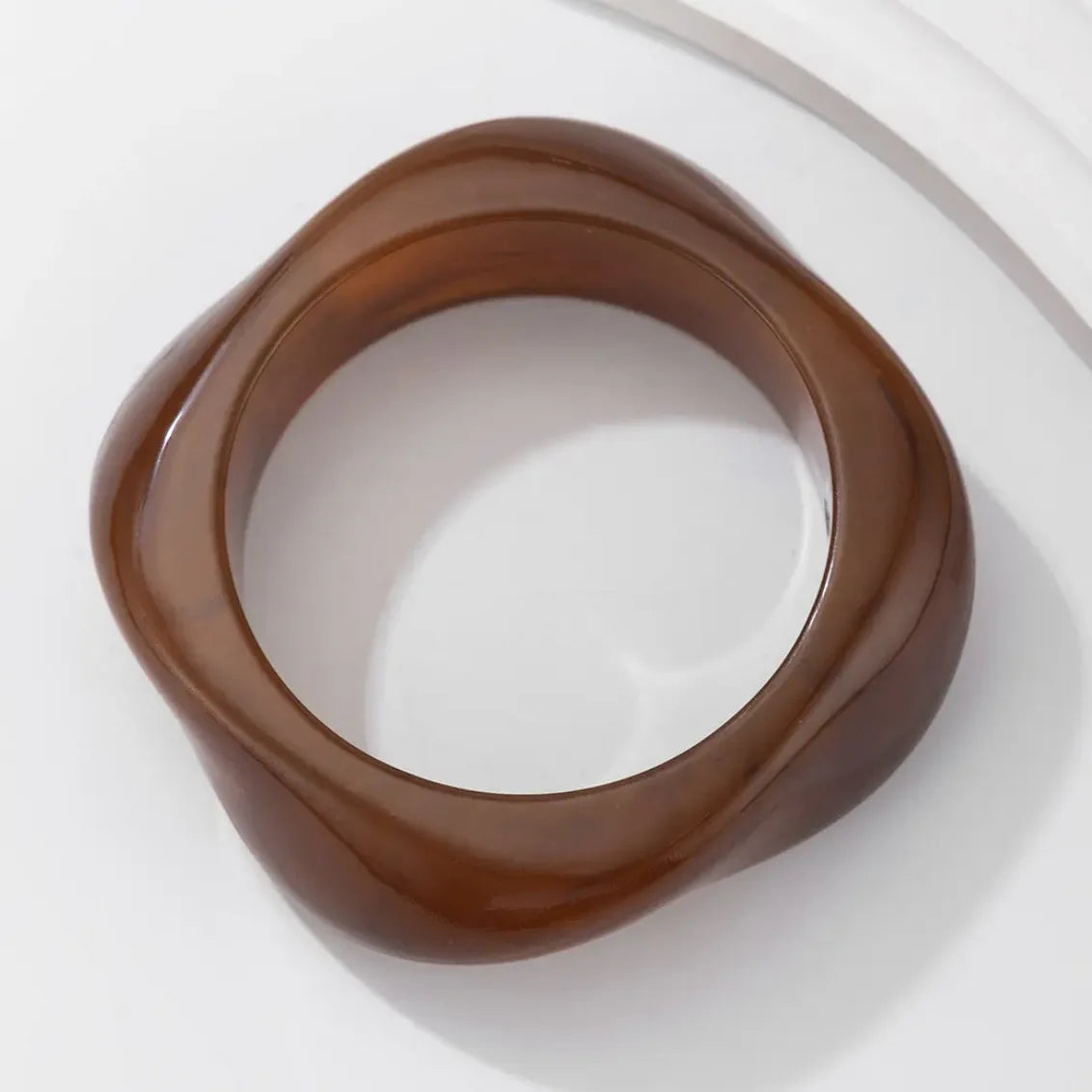 Luxury Wide Geometric Bracelet – Modern Street Glam