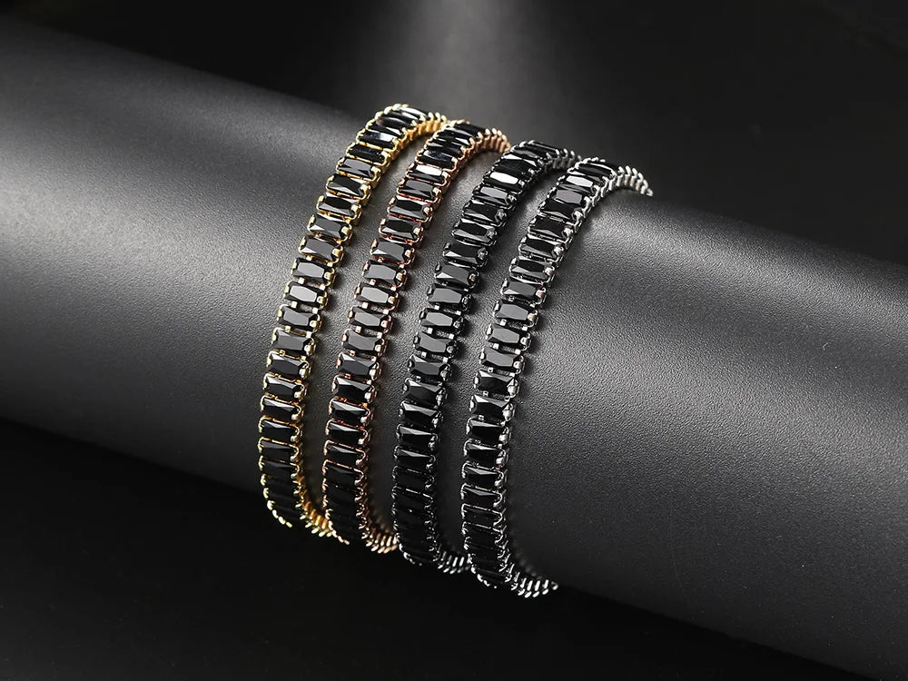 Sparkle Tennis Bracelet – Unisex Iced Out CZ in Bold