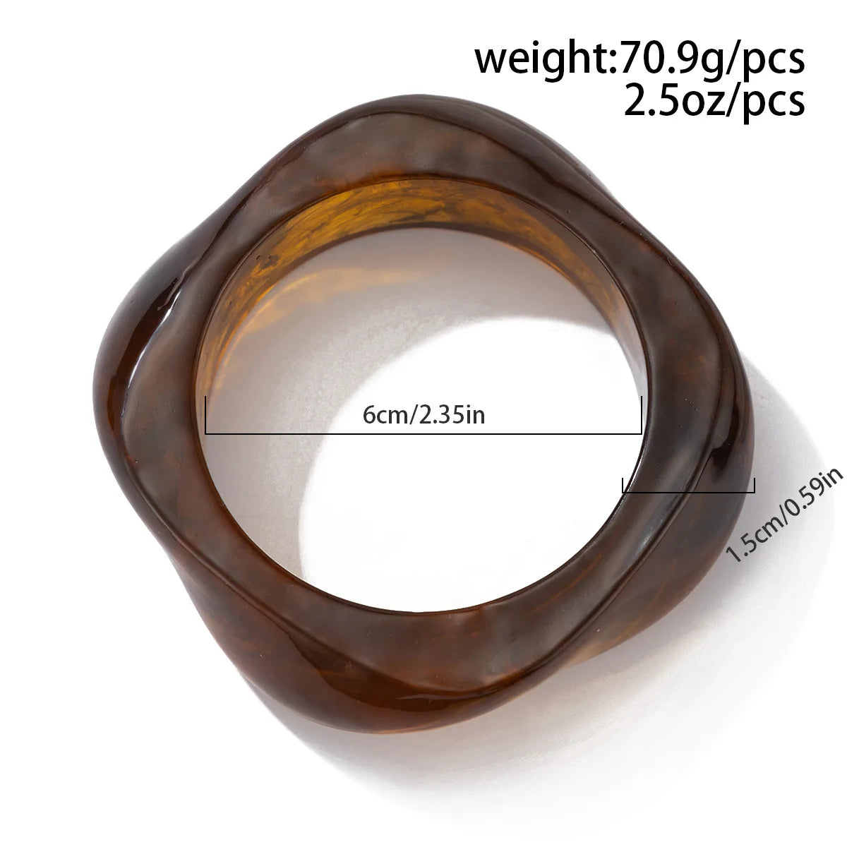 Luxury Wide Geometric Bracelet – Modern Street Glam