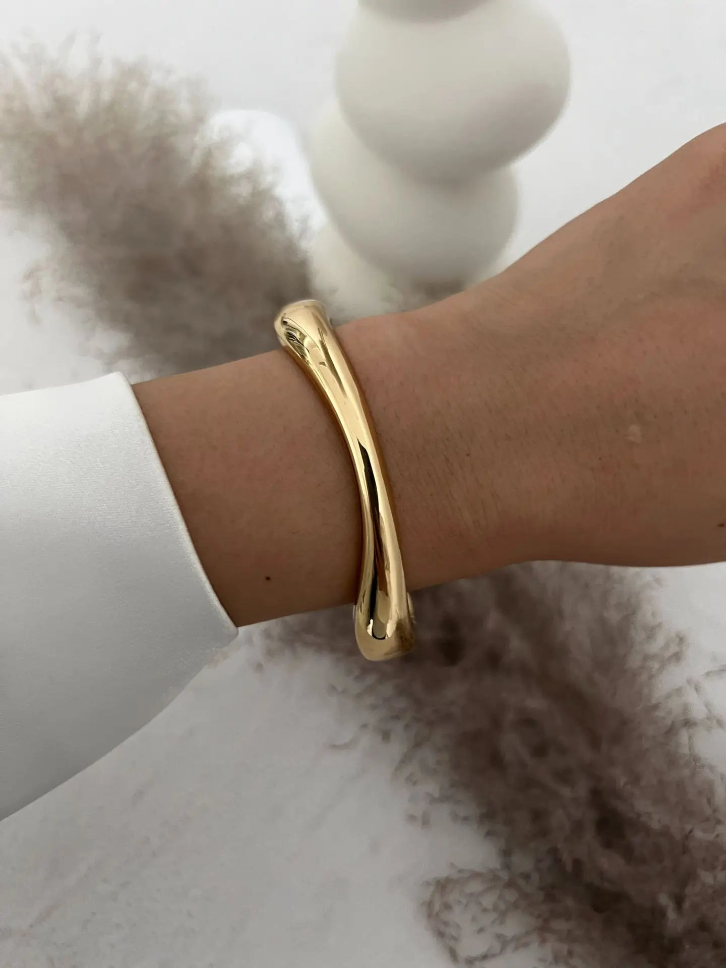 3 Styles Vintage Gold & Silver Geometric Metal Cuff Bangles Bracelet
