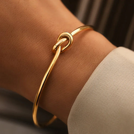 Imperium Twist Texture Stainless Steel Bracelet – Luxe Edition