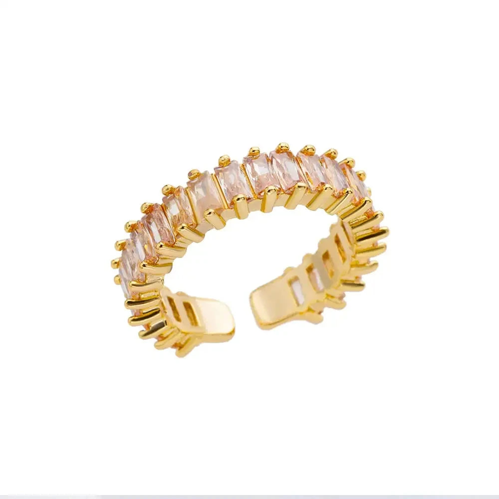 The Aureum Band – 316L Stainless Steel Gold-Tone Ring