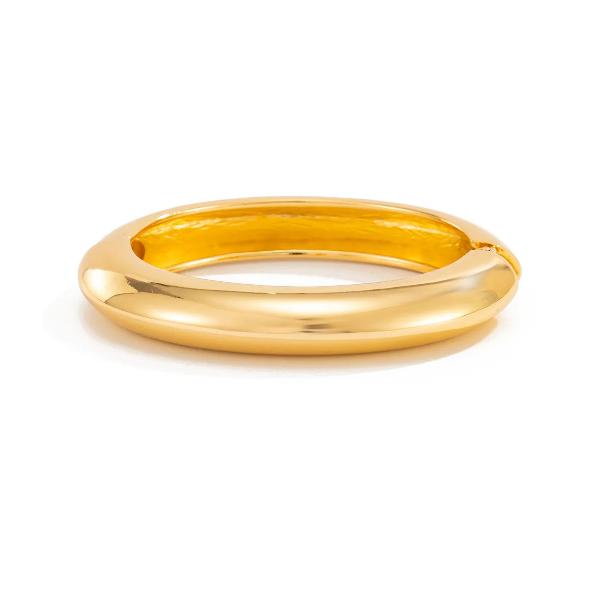 Obsidian Drop Cuff – Bold Geometric Bangle in Gold & Silver