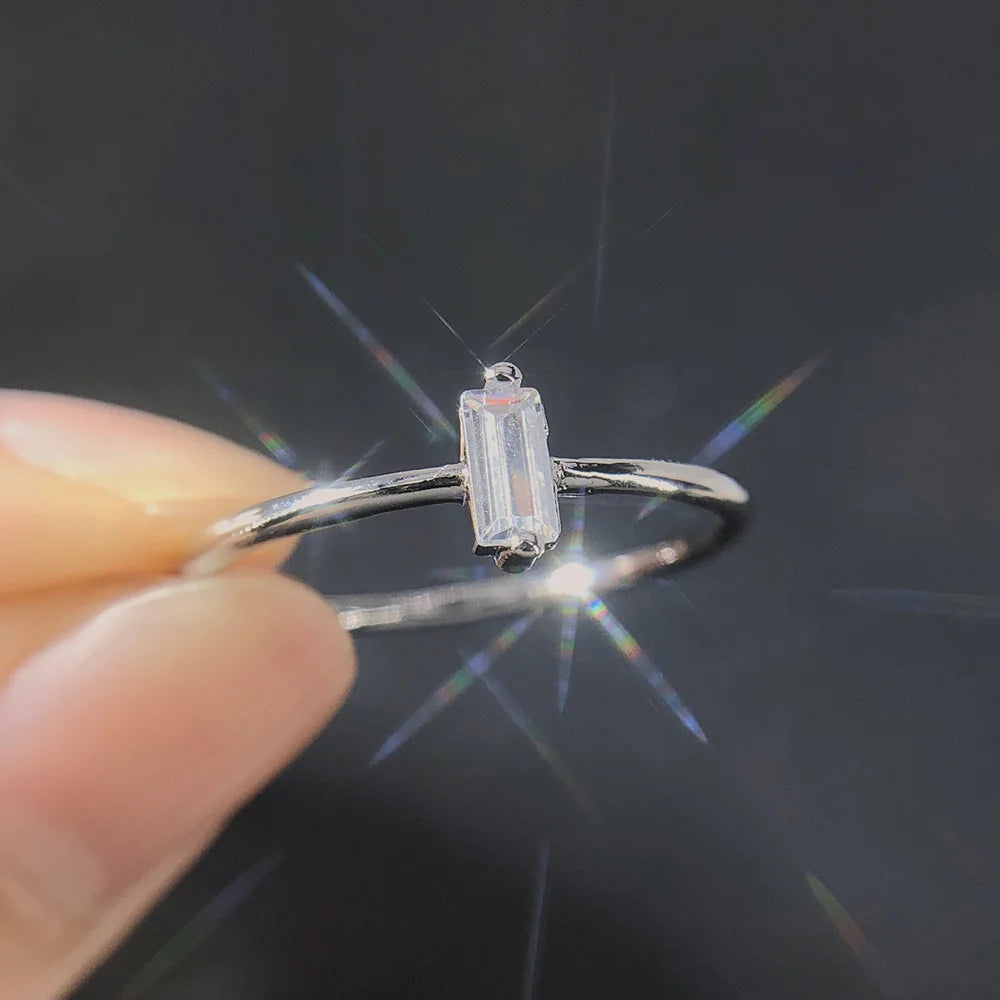 Elegant Geometric Ring – Zirconia Jewelry for all occasions