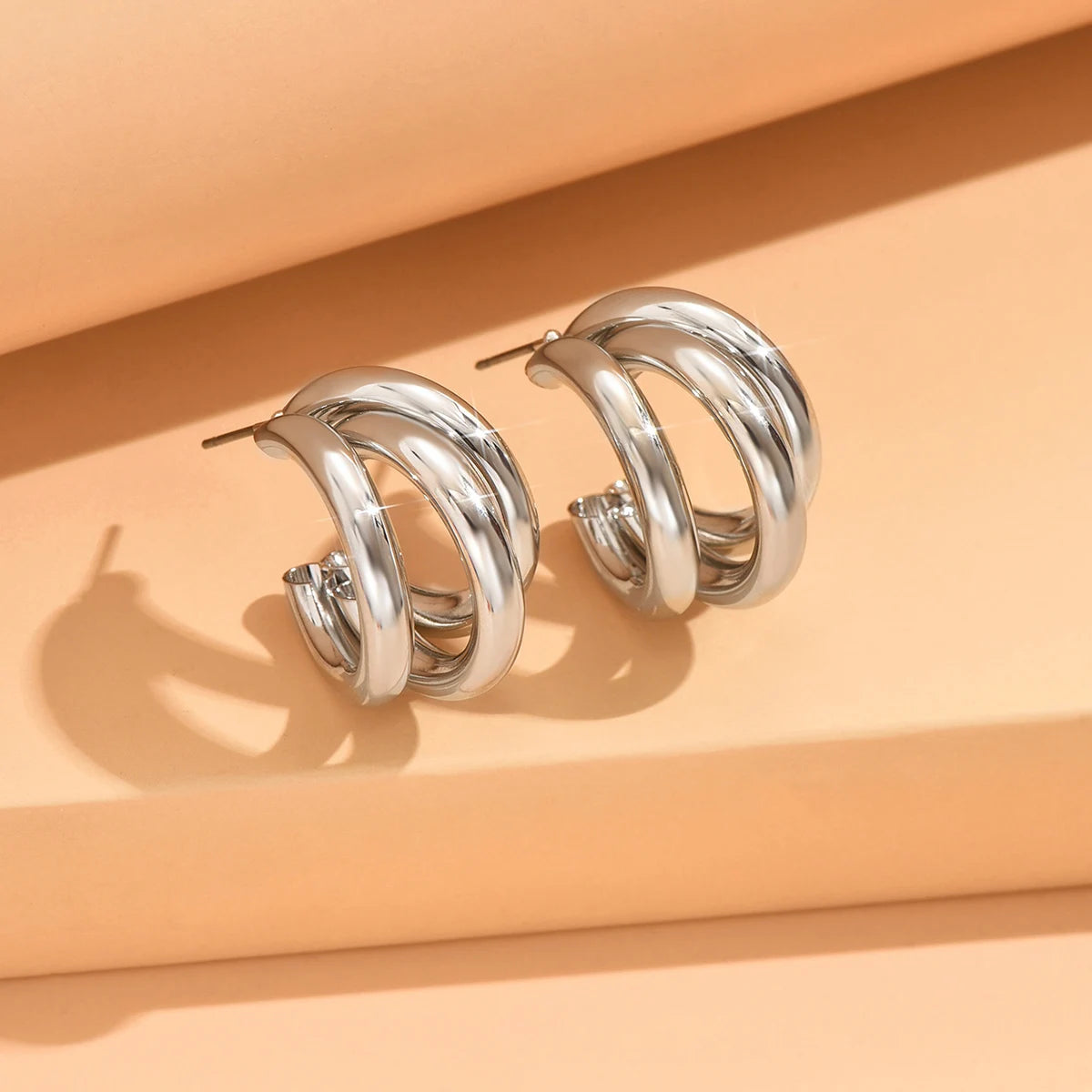 The Aurelia Hoops – Elegant Vintage Statement Earrings