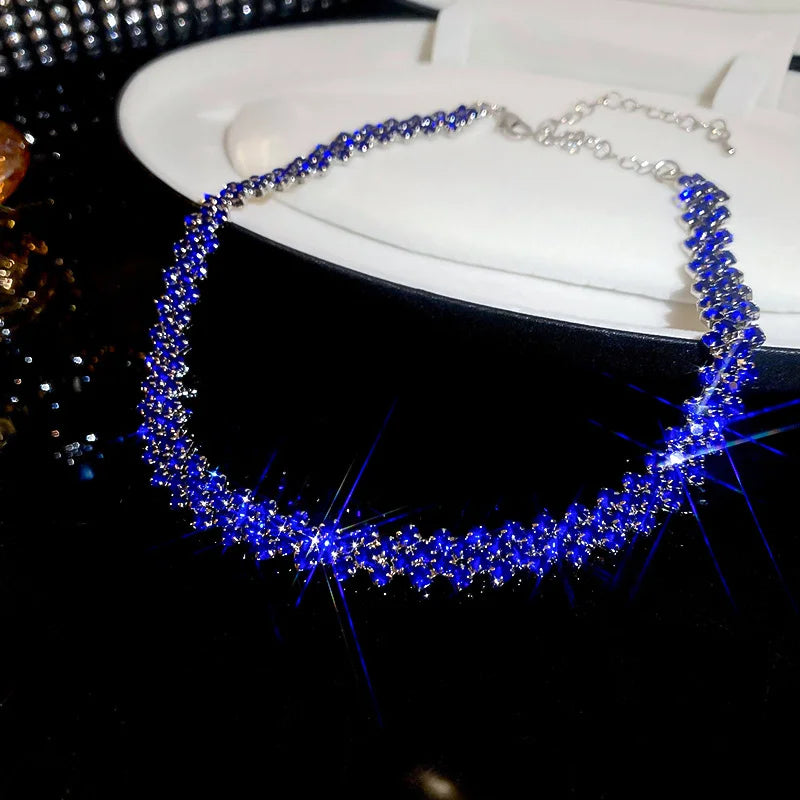 The Radiance Choker – A Luxury Full-Rhinestone Masterpiece