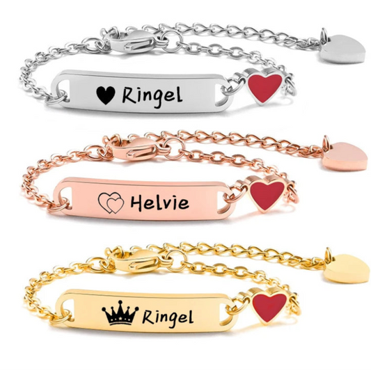 Personalized 14K Gold Baby Bracelet – Custom Name Jewelry