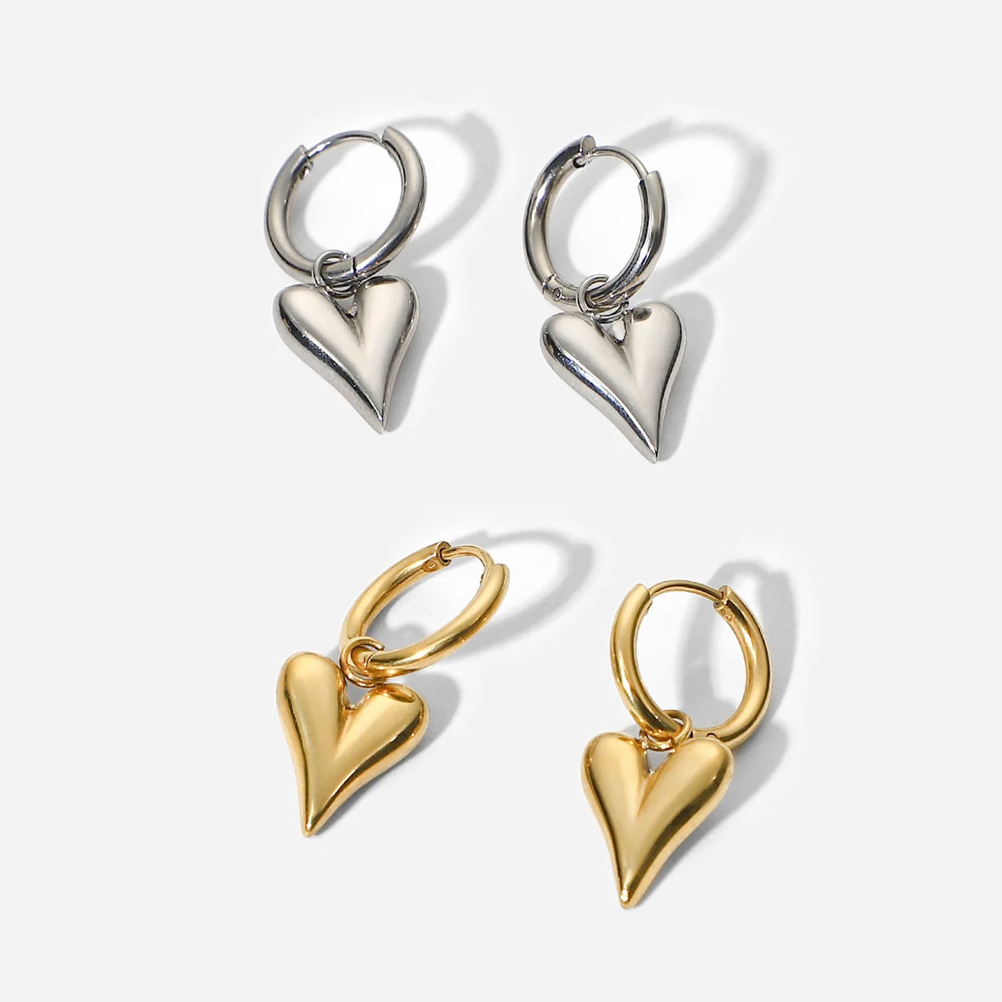 SHOW MORE LOVE HEART EARRINGS
