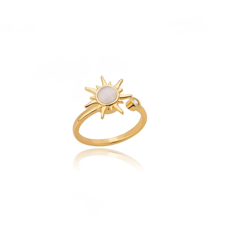 The Aureum Band – 316L Stainless Steel Gold-Tone Ring