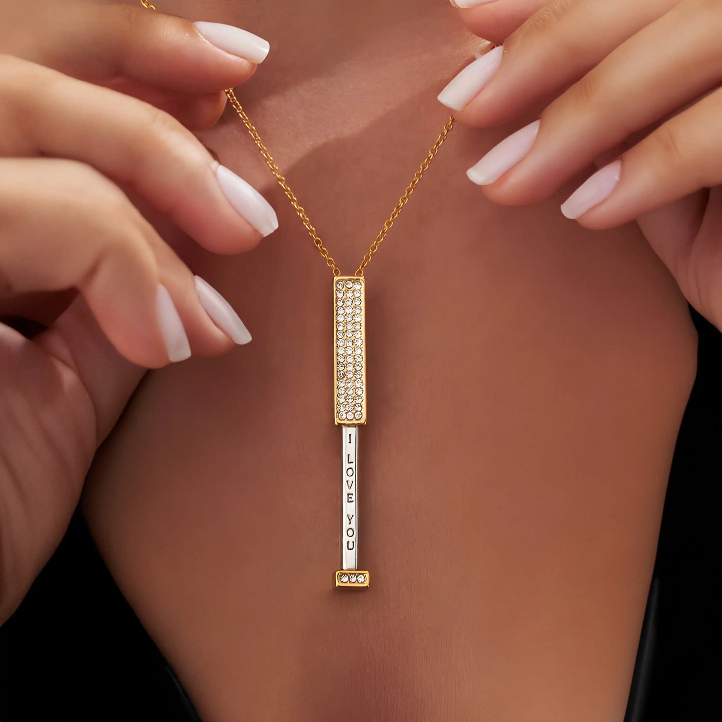 PREMIUM I LOVE YOU MESSAGE NECKLACE