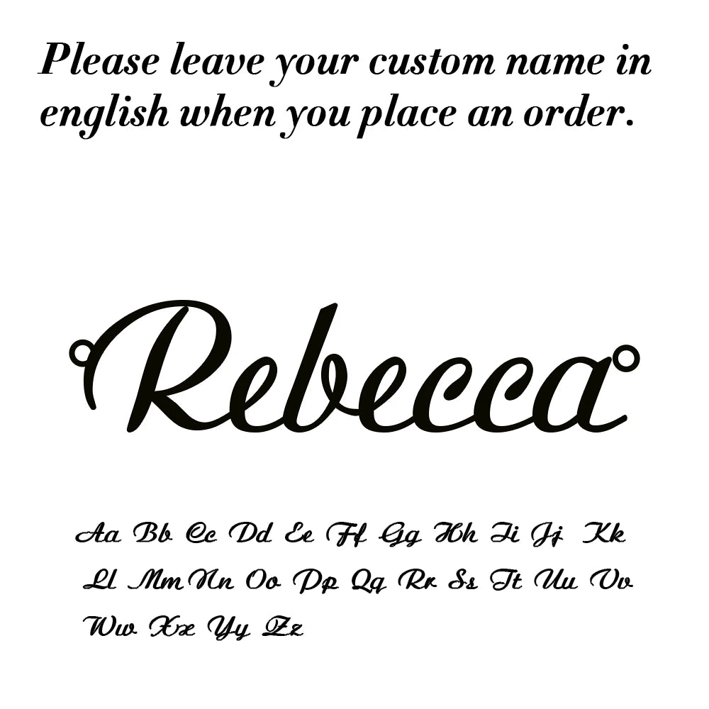 Personalized Name Letter Bracelet – Custom Baby or Child Anklet in Polished Stainless Steel