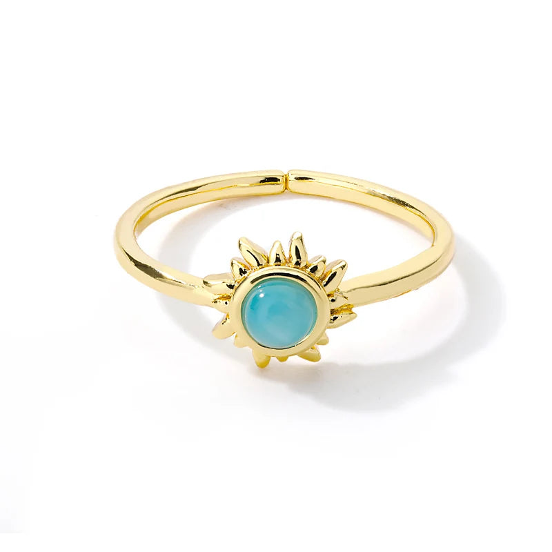 The Aureum Band – 316L Stainless Steel Gold-Tone Ring