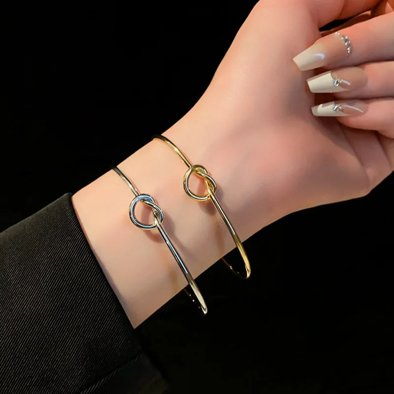 Imperium Twist Texture Stainless Steel Bracelet – Luxe Edition