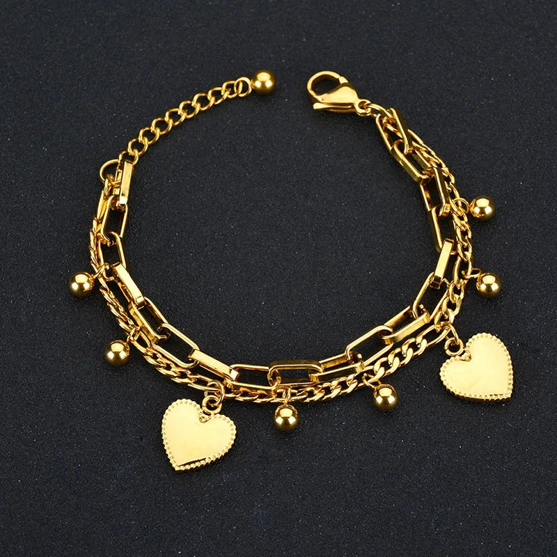 TIMELESS MULTI HEART BRACELET