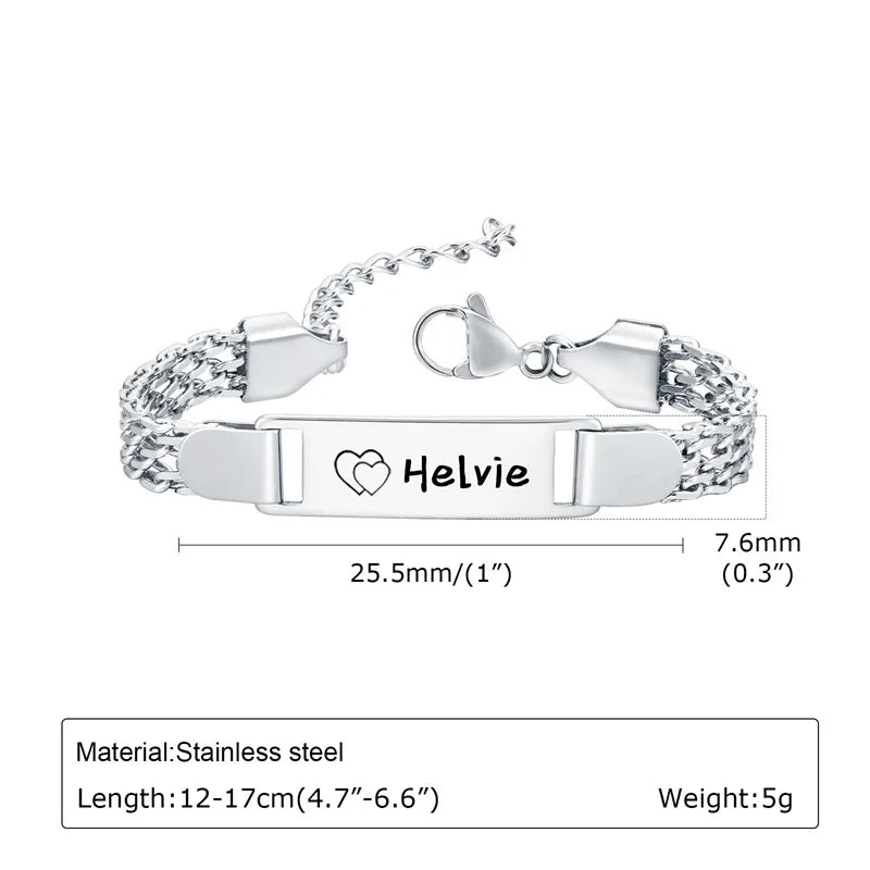 Personalized 14K Gold Baby Bracelet – Custom Name Jewelry