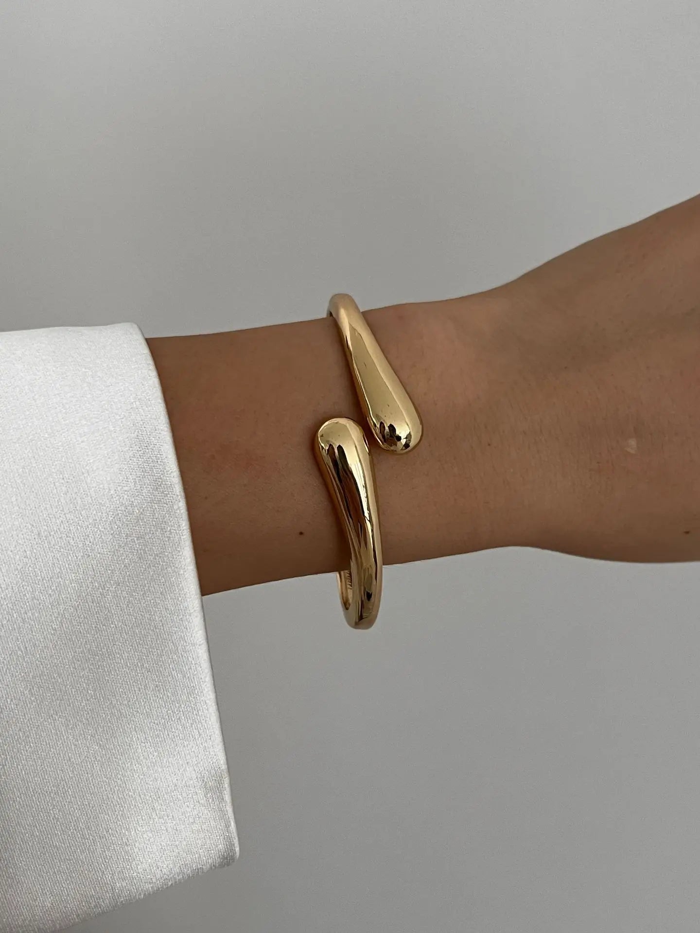 3 Styles Vintage Gold & Silver Geometric Metal Cuff Bangles Bracelet