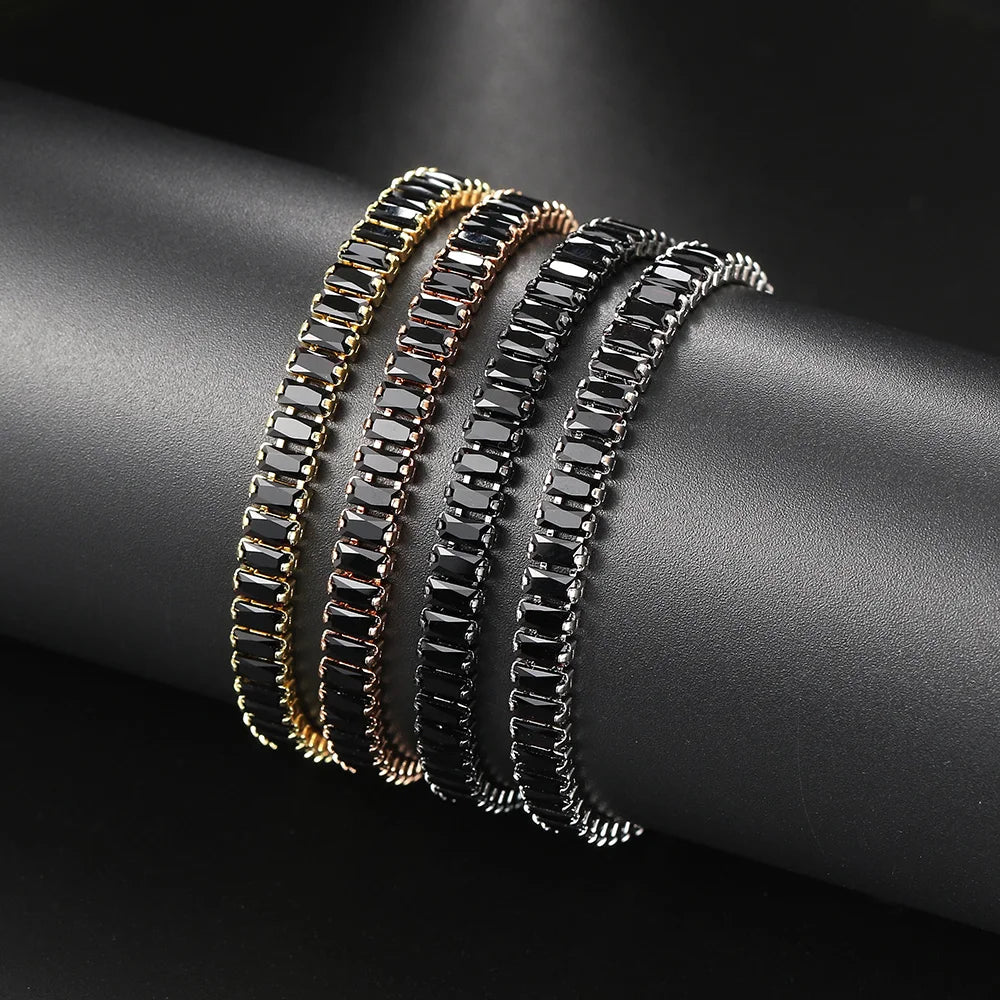 Sparkle Tennis Bracelet – Unisex Iced Out CZ in Bold