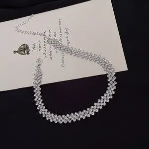 The Radiance Choker – A Luxury Full-Rhinestone Masterpiece