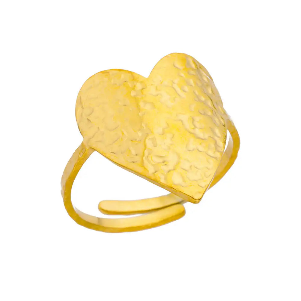 The Aureum Band – 316L Stainless Steel Gold-Tone Ring