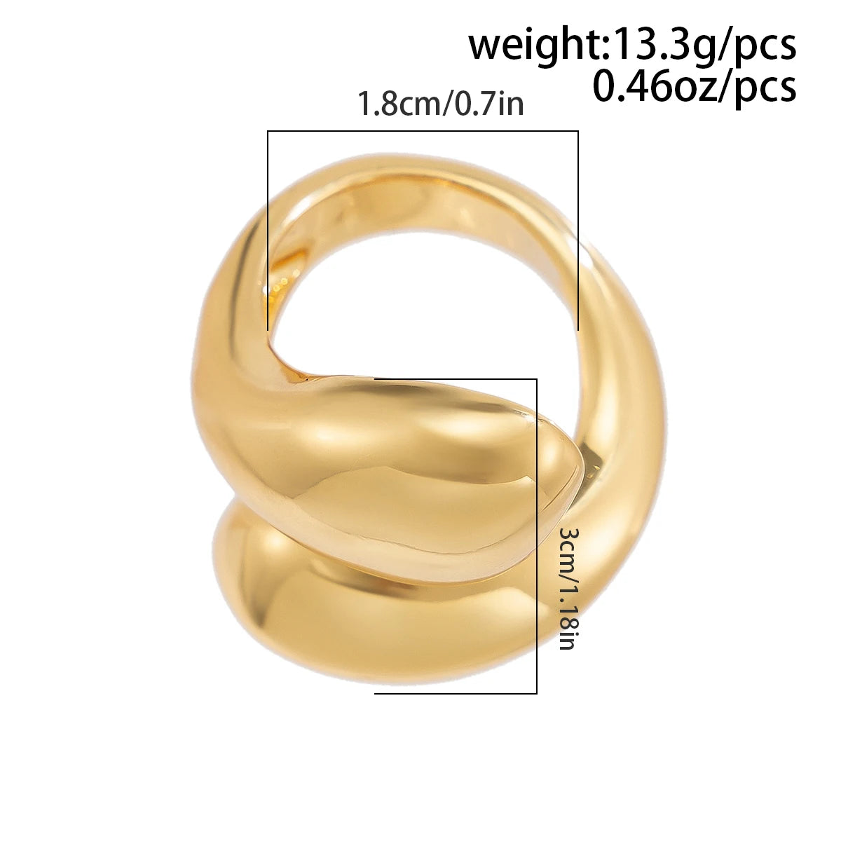 Ophira Ring – Vintage-Inspired Geometric Snake Band