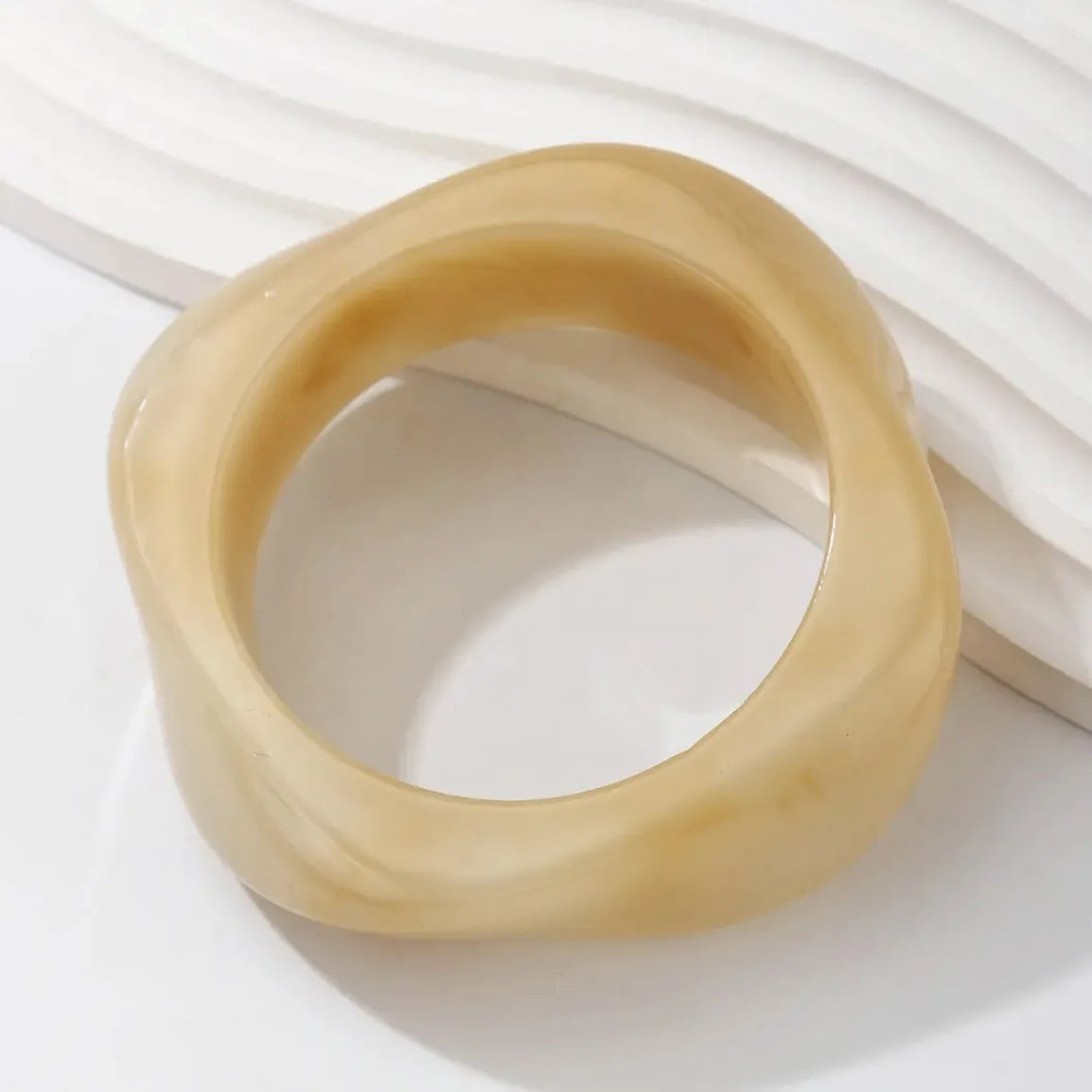 Luxury Wide Geometric Bracelet – Modern Street Glam