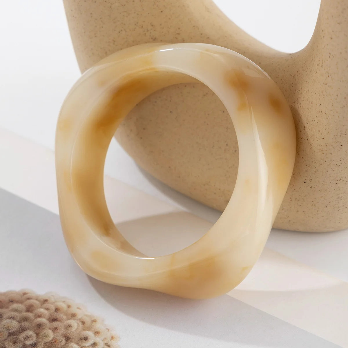 Luxury Wide Geometric Bracelet – Modern Street Glam