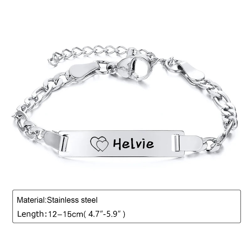 Personalized 14K Gold Baby Bracelet – Custom Name Jewelry