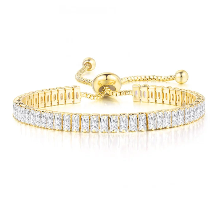 Sparkle Tennis Bracelet – Unisex Iced Out CZ in Bold